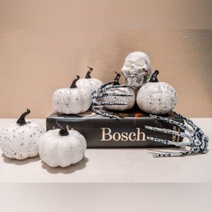 Halloween pumpkin decor set